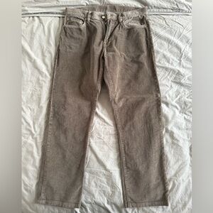 Olive Green Corduroy Pants